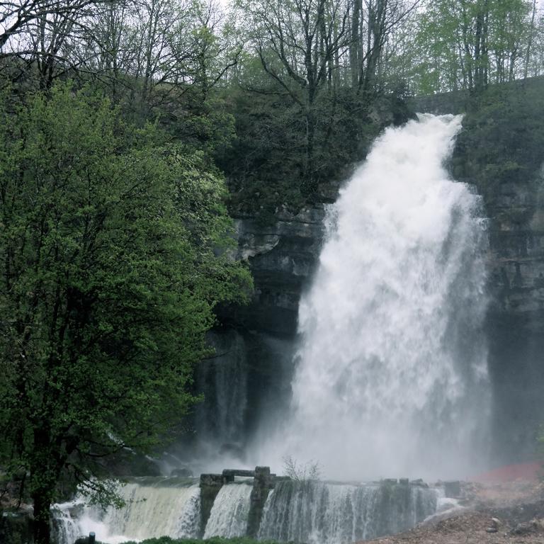 Au Moulin Des Fees - Maison D'Hotes Cascades Du Herisson Bonlieu Bagian luar foto